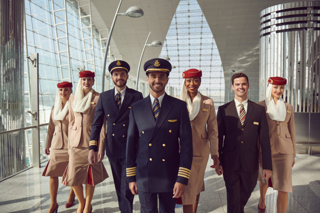 Bereit für den Laufsteg: Die Entwicklung der ikonischen Emirates-Uniform