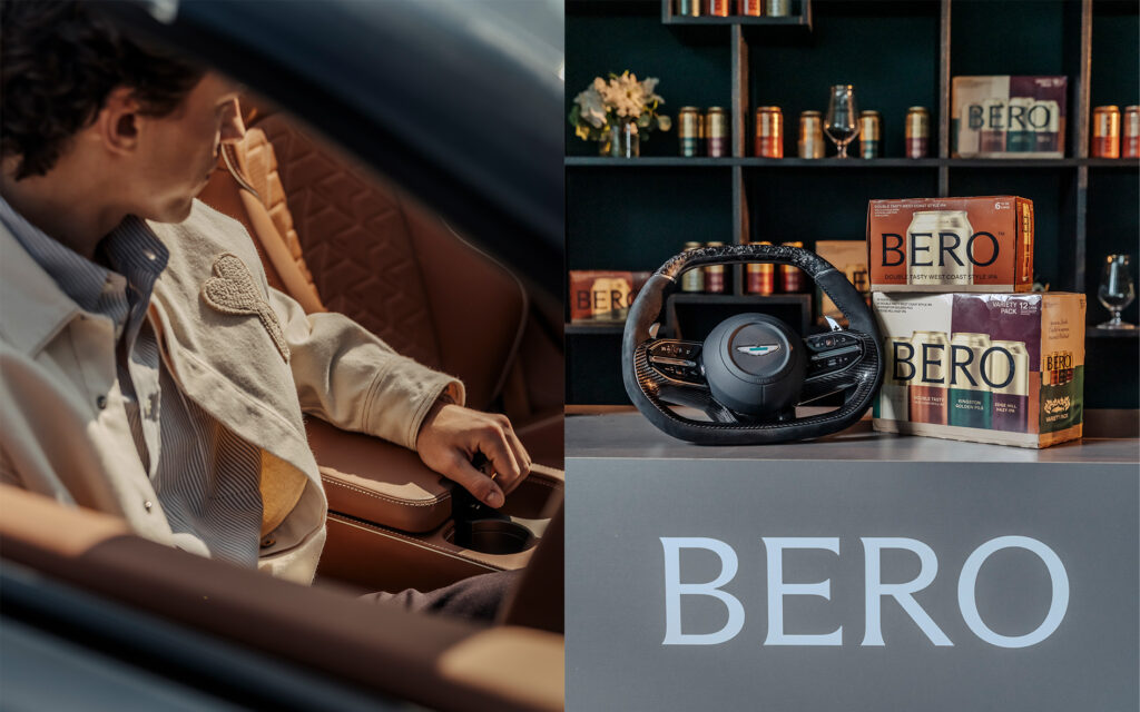 BERO UND ASTON MARTIN SCHMIEDEN EINE DURCH UND DURCH BRITISCHE ALLIANZ