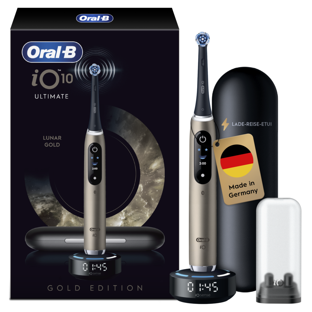 Oral-B iO10 Gold Special Edition – Goldene Ära der Zahnpflege