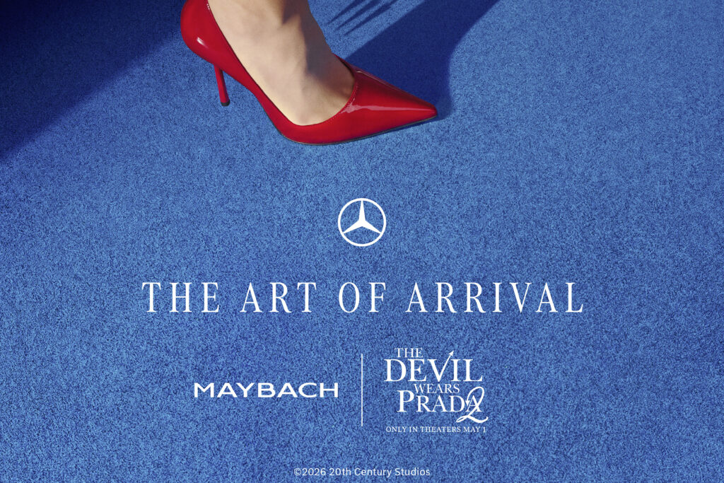 „The Art of Arrival“: Maybach zelebriert den Kinostart von „Der Teufel trägt Prada 2“