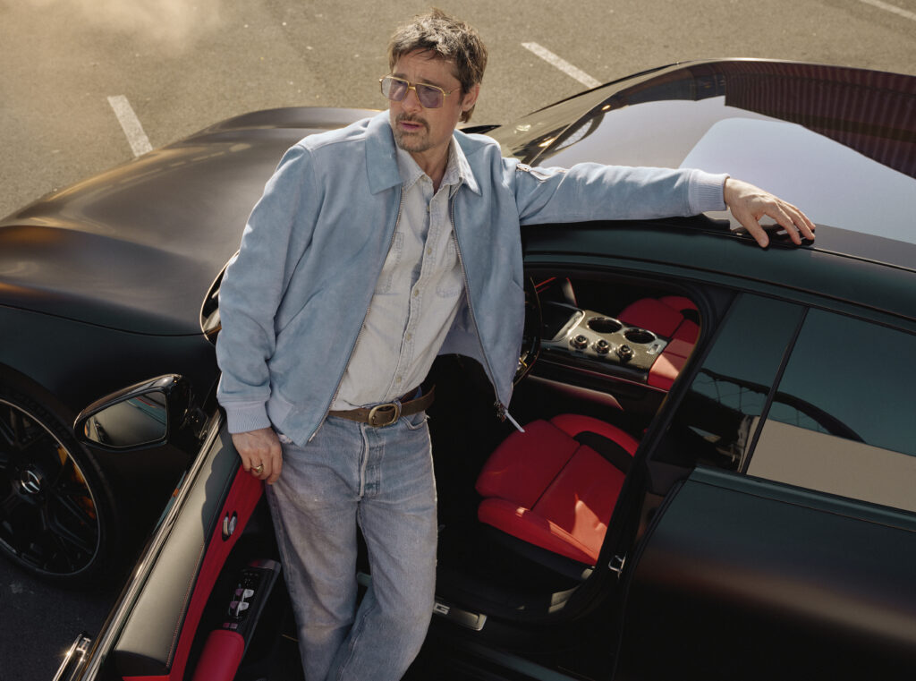 Brad Pitt als Botschafter des neuen Mercedes-AMG GT 4-Türer Coupés